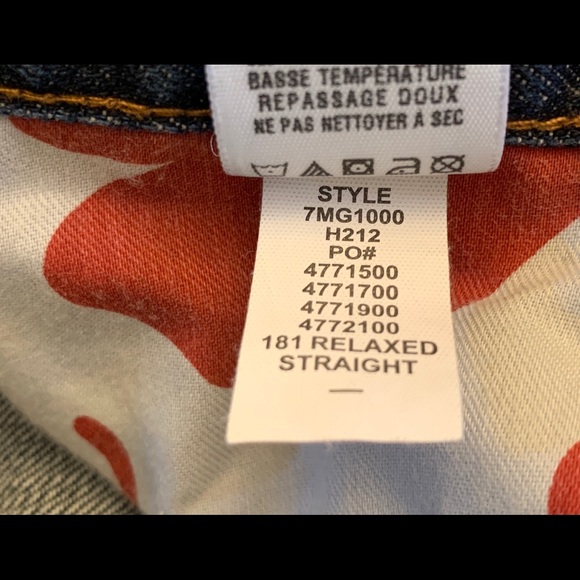 Lucky Jeans 181 relaxed straight slightly worn - Picture 6 of 7